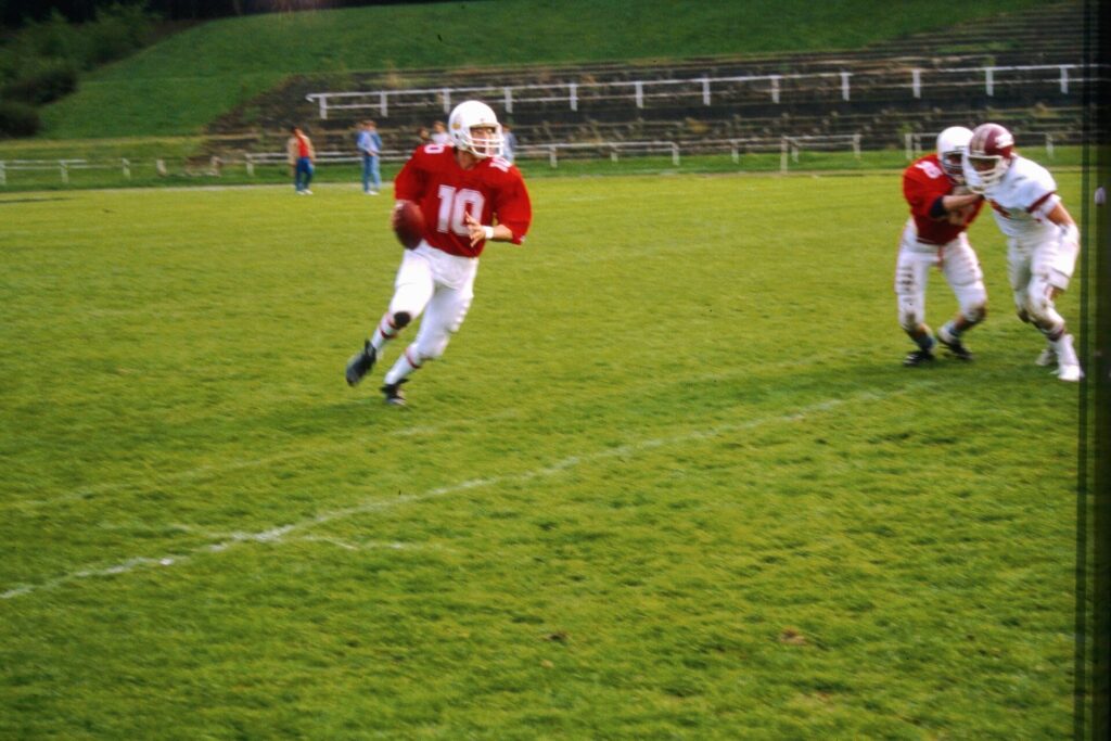 20.4.1985 Bonn Jets - Mammuts: QB Michael Schneider