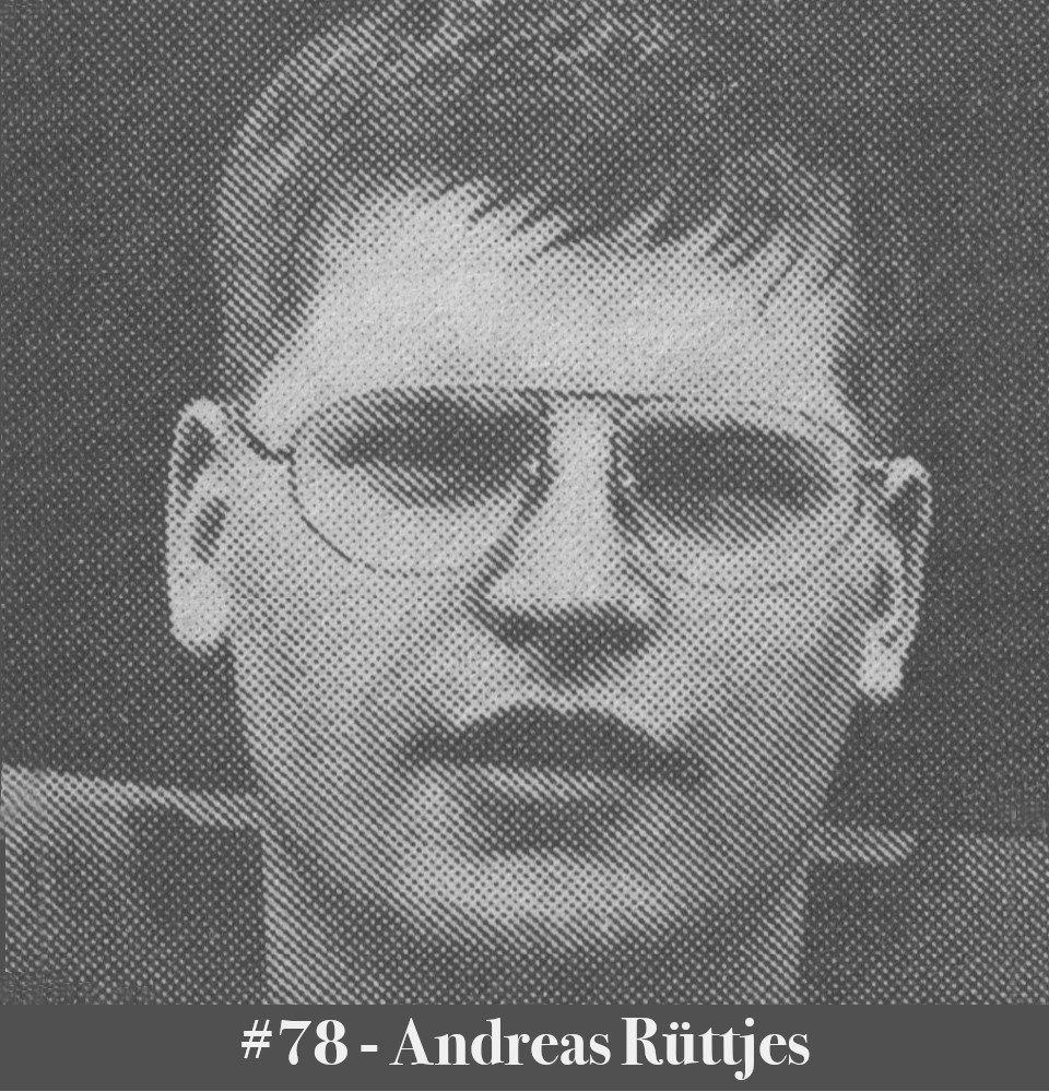 1992#78 Andreas Rüttjes